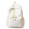 Schoolbag Japanese Ins New Fresh, Sweet and Cute Polka Dot Backpack for Junior High School Students, Lightweight and Versatile Backpack
