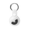 Leather Keychain for Apple Airtags Case protector Cover Bumper Shell Tracker Anti-scratch Air Tag Key Ring Holder Accessories