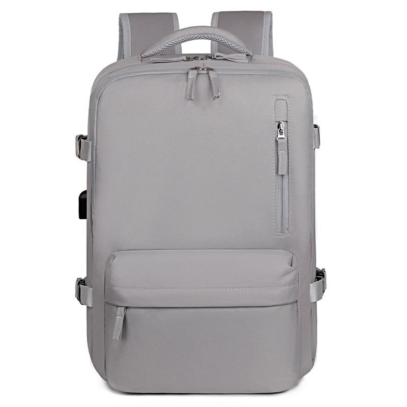 Backpack with Large Capacity, High-end Feel, Expandable Business Backpack, Multi-functional Luggage, Casual Backbag with Shoe Compartment