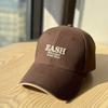 Fashion Hat hat, summer baseball cap, women's face-enhancing small letter embroidered baseball cap, soft top, sun protection, sunshade, spring