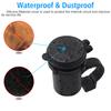 USB Motorcycle Mobile Charger, 12V Waterproof, Single-Port
