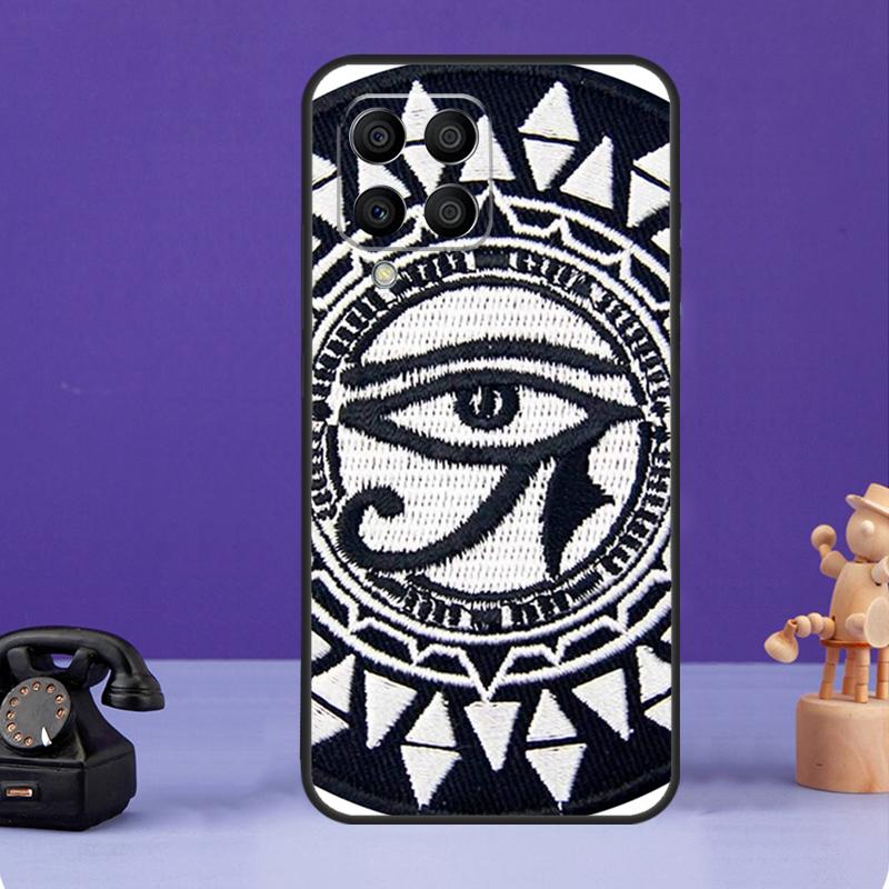Eye of Horus Egypt Case For Samsung Galaxy M55 M35 M15 M56 M36 M16 M06 M31 M13 M33 M53 M12 M32 M52 M14 M34 M54