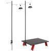 Aluminum Alloy Camping Lamp Stand