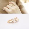 Delicate Ladies Fashion Open Ring In Gold Decorative Accessories For Outings