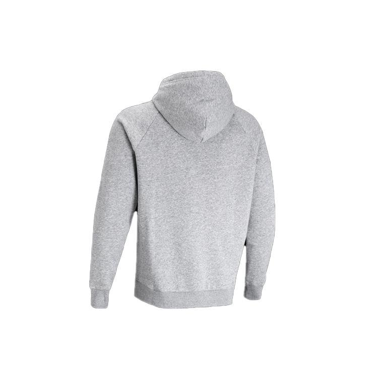 Under Armour Rival Solid Color Hooded Pullover Sport Long Sleeve Sweatshirt Men Tops Gray 1366723-035