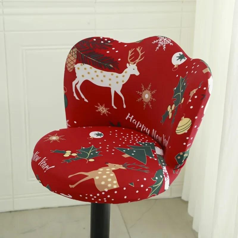 

Чехол для высокого кресла с принтом, эластичный спандекс, чехол для обеденного стула, эластичный съемный чехол для сиденья для гостиной