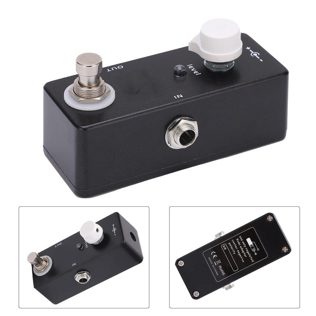 TOPINCN Guitar Volume Effect Knob 20mA Stable Single Knob Metal Tuning Accessory Pedal, Control, Built-in Attenuator, Operation, Control, Attenuator,