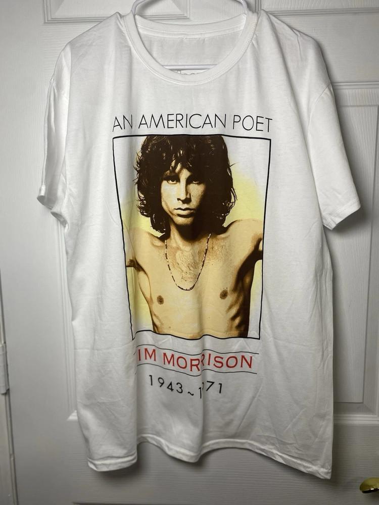 Vintage 90s RARE Jim Morrison The Doors Shirt Size S - 5XL Unisex T-Shirt XL