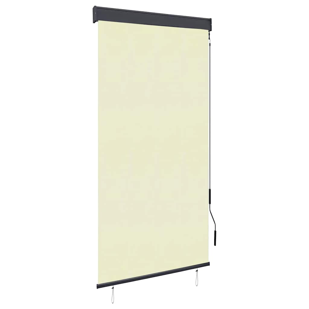 Vidaxl Roleta Zewnętrzna, 80X250 Cm, Kremowa
