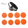 Cookie Cutters for Halloween 8pcs Magnetic Stamp Molds, Pumpkin Ghost And Skeleton Patterns Festive Butter Snack Stamper Design, Interchangeable