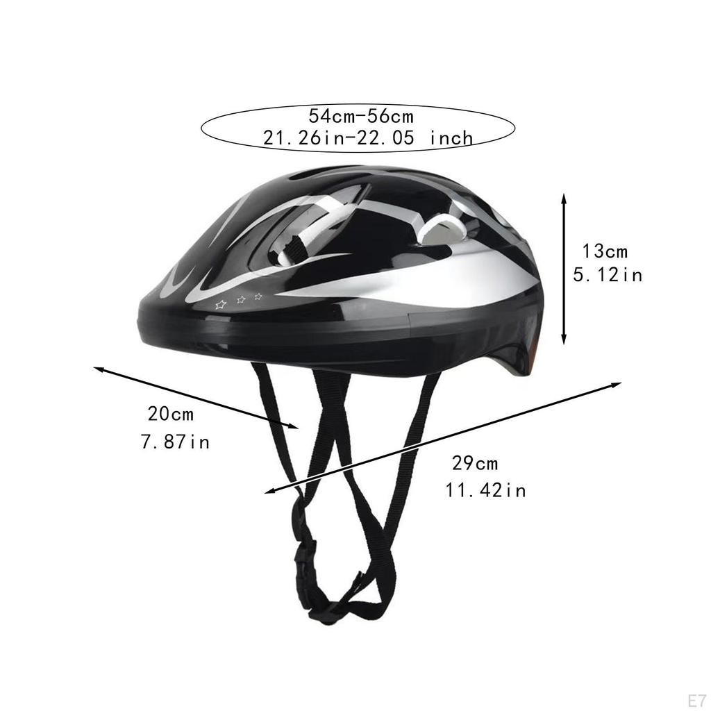 Kids Bicycle Helmet Roller Skating Lightweight Skateboard Cycling for Multi