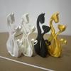 New Popular 3D Printed Elegant Cat Sculpture Ring Tray, Creative And Novel Toy Hand