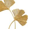5.51in Iron Gold Leaf Cement Base Ornament  Bedroom Table Display Ornament