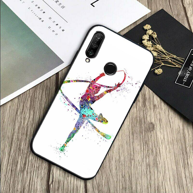 

Gymnastics Watercolor Printing For Huawei Nova Y91 Y90 Y60 Y70 Y61 Y72 Y73 3i 7i 8i 11 12i 9 10 SE P20 P30 Pro P40 Lite Case Huawei Nova 12s