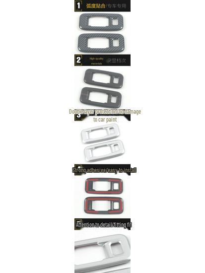 Sienna 21 Rear Reading Light Decorative Frame: Third Row Sequin Cover Accessory