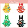 Playful And Colorful Kids Mini Backpack With Unique Dinosaur Design And Cozy Fabric Construction