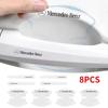 8 st Genomskinliga PVC-klistermärken för dörrhandtagets handledskål för Mercedes Benz AMG W124 W202 W203 W204 W210 W211 Tillbehör