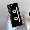 Casetă Audio Vintage Stil Retro Carcasă Transparentă Pentru Samsung Galaxy S22 S20 FE S21 S10 S9 Plus Note 20 Ultra 10 Lite Carcasă Telefon