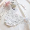 2023 Women's Sweet Lace Mid-Waist Ice Silk Panties - Cute & Comfortable