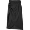 Women's Elegant High-Waist Slit Bodycon Midi Skirt