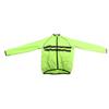 Reflective Jacket Breathable Cycling Coat Long Sleeves Polyester with Pockets for Outdoor L