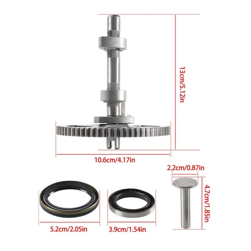 Lawnmower Camshaft Replacement Kit For 84005207 793880 793880 697110 795387 Engines With Oil Seal And Crankcase Gaskets
