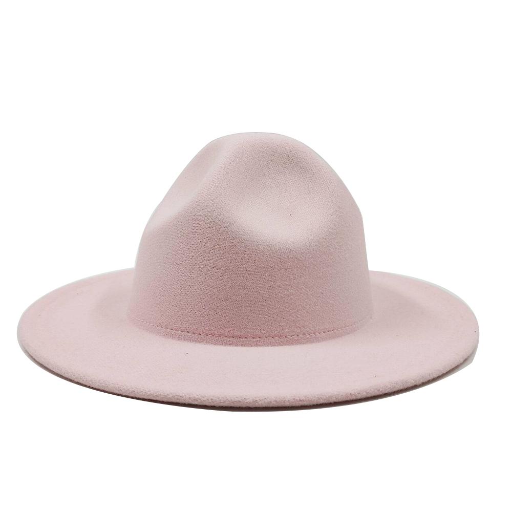 

New Ranger Hat High Top Fedora Hat For Men Women British Vintage Style Hat Belt Accessory Jazz Party Stage Big Brimmed Hat 56-58cm