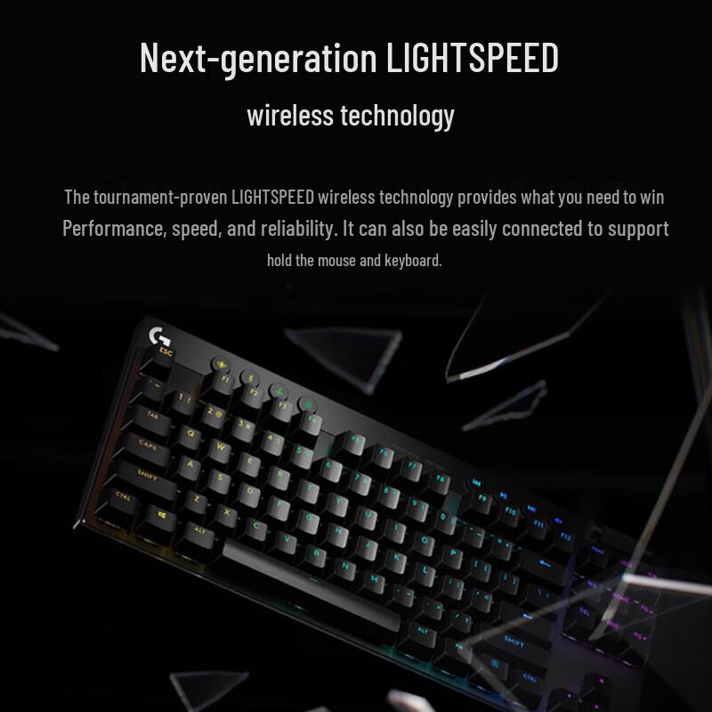 Logitech PRO X TKL Wireless Mechanical Keyboard & GPW 4 Mouse Combo