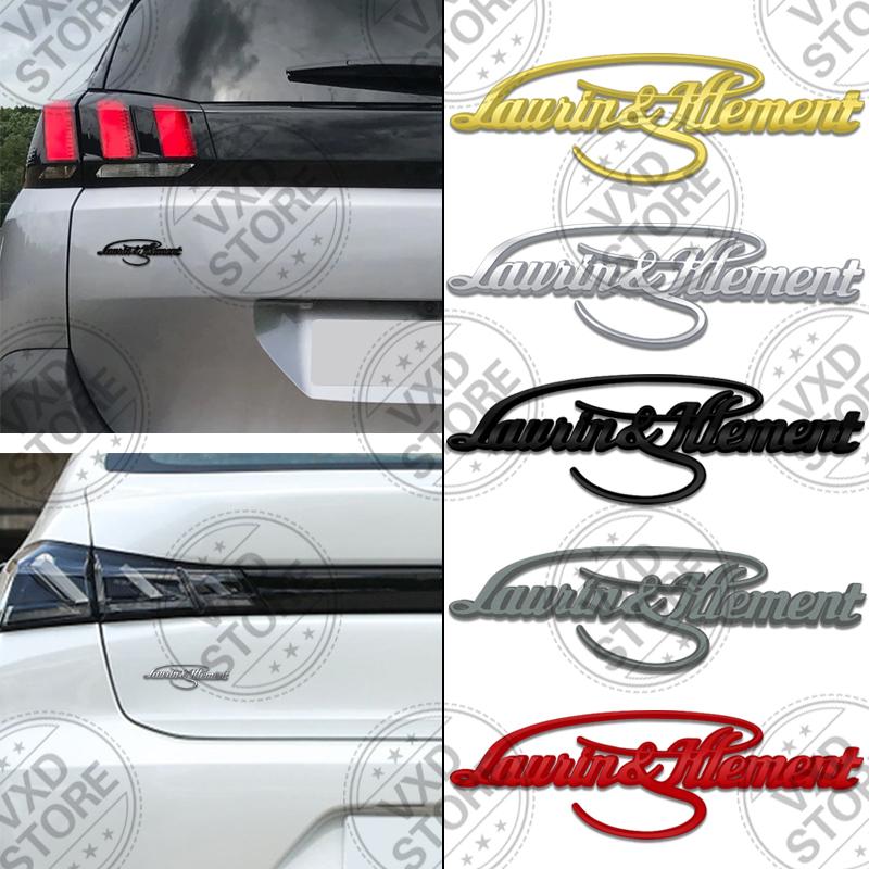 AAAIY1 Für L&K Laurin & Klement Kodiaq Octavia Superb Scala Karoq skoda Auto 3D Metall Plakette Aufkleber Auto Heckklappe Emblem