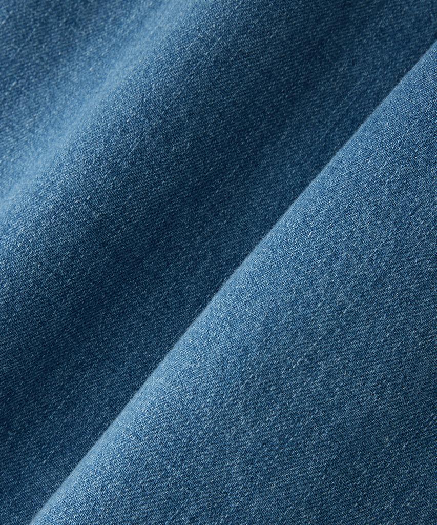 Teildeon Relaxed Fit Denim Pants Blue