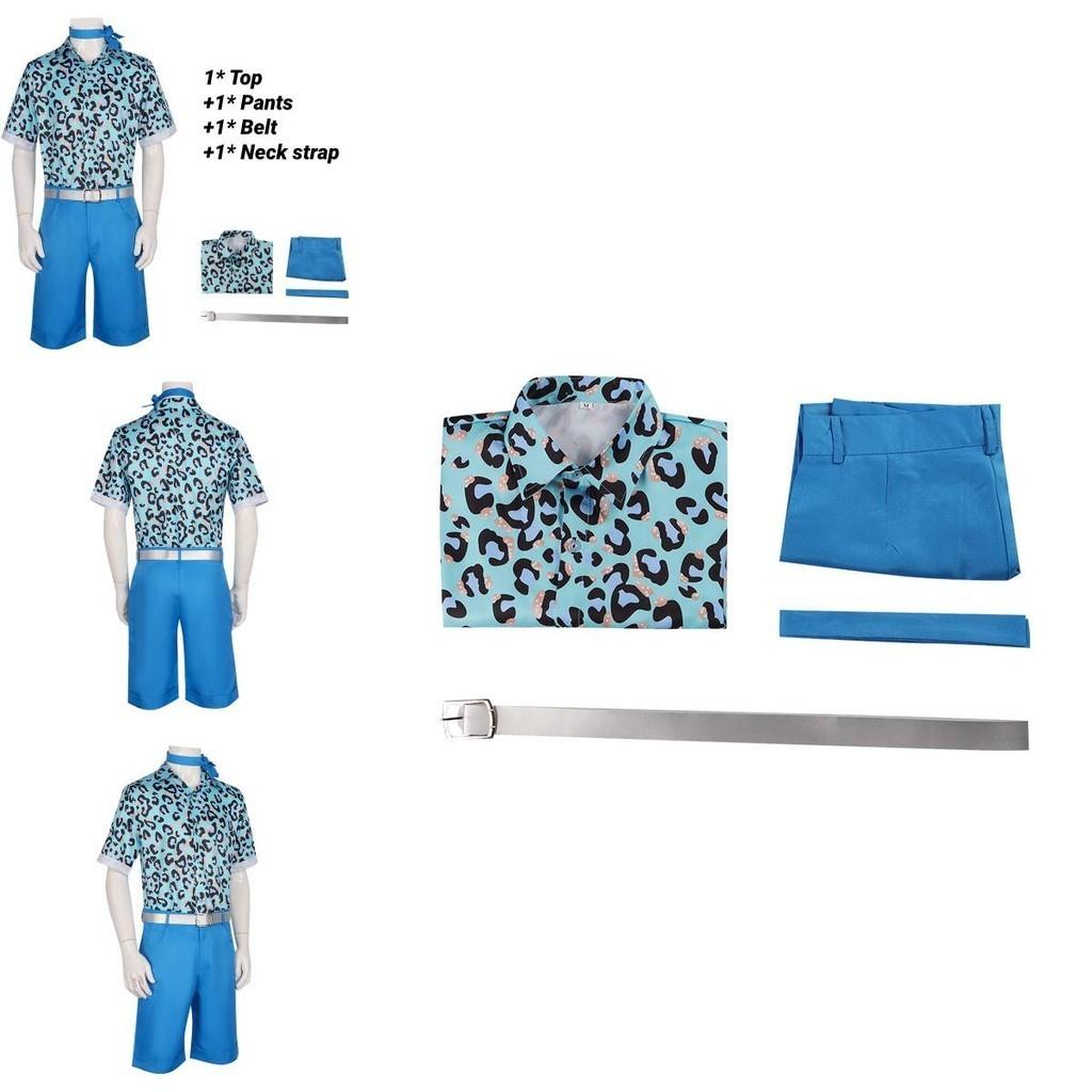 Barbie Ken Halloween Cosplay Costume For Men Popular Movie Character Role Play Outfit Star Destiny)