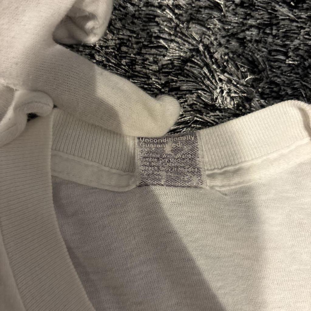 [USED] 80s - Single Stitch Vintage White T-Shirt by BVD