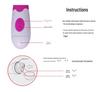Silicone Dual G-Spot Vibrator with Variable Frequency Massage for Women