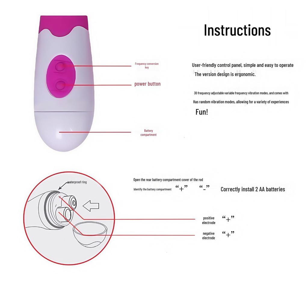 Silicone Dual G-Spot Vibrator with Variable Frequency Massage for Women