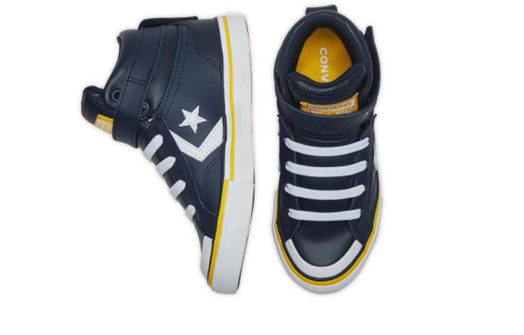 Converse Pro Blaze Starp High top Kids' Skateboarding Shoes Blue Children Aged 3 7 Years Old 666936C