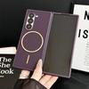Non-Slip Lattice For Magsafe Magnetic Phone Case for Samsung Z Fold 7 6 5 Zfold 4 3 Wireless Charging Protective Cover