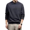 Men's Fleece Zipper Stand Collar Warm Pullover Shirt for Autumn & Winter
