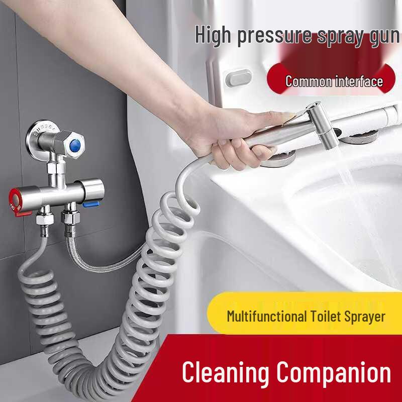 Pistol de pulverizare bideu de baie de înaltă presiune și duză de spălare