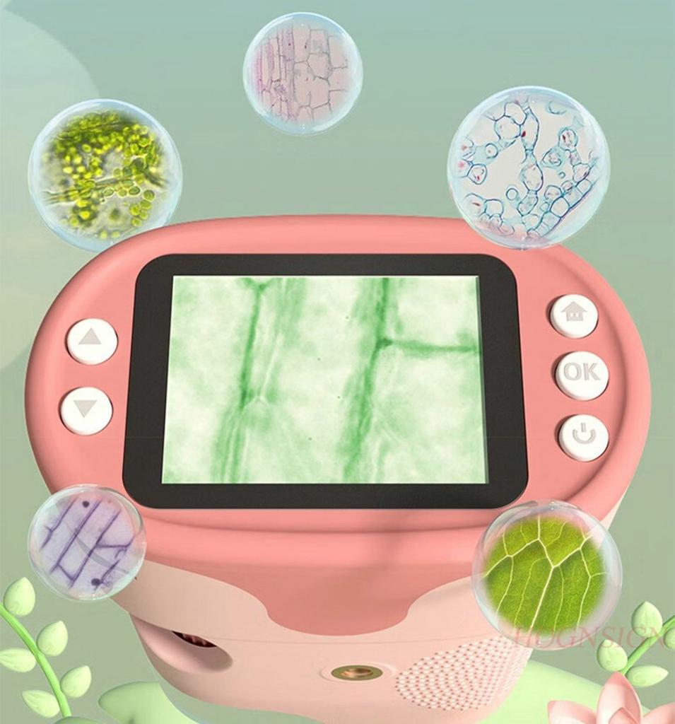 Microscope Children'S Science Electronic High Definition Portable Handheld Pupil Education Toys For Boys And Girls