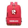 Stilvolle Roblox-Muster Kinder-Schultasche mit verstellbaren, gepolsterten Schultergurten