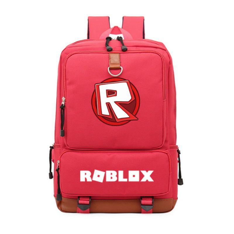 Stilvolle Roblox-Muster Kinder-Schultasche mit verstellbaren, gepolsterten Schultergurten