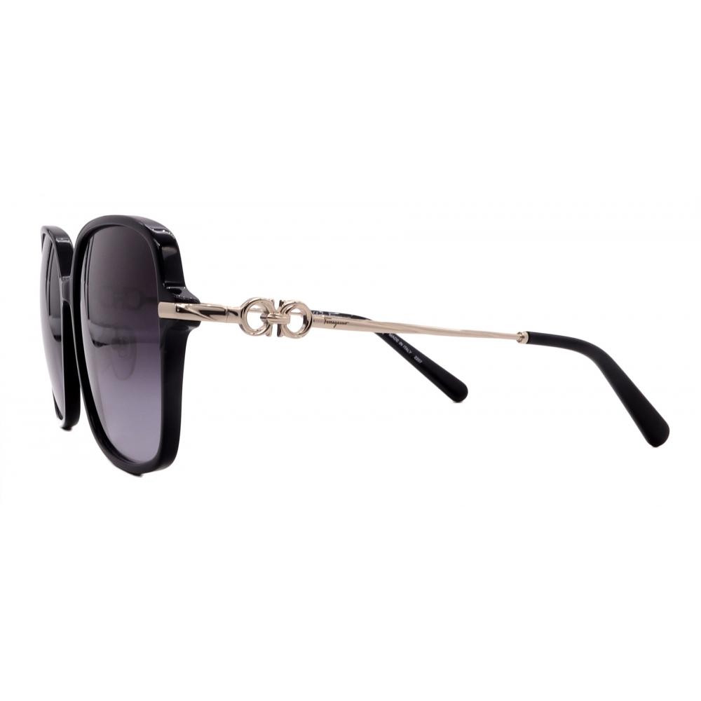 Salvatore Ferragamo Sunglasses Sf1075slb 001 59 17 140 Non Polarized Black