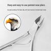 Stainless Steel Cuticle Nipper & Ingrown Nail Clipper - Double Fork Eagle Beak Design