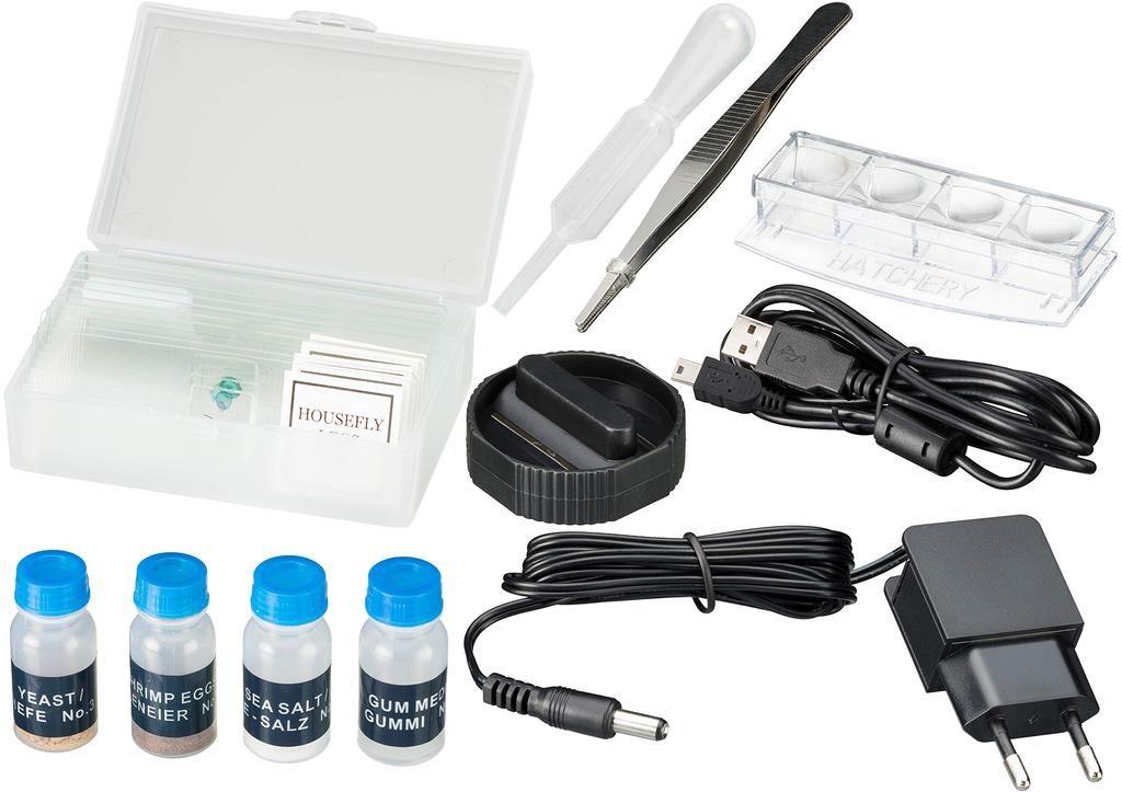 Bresser LCD Digital Microscope Equipped with inch LCD 5 million pixels Capable of shooting 5201000 3.5 50-500x