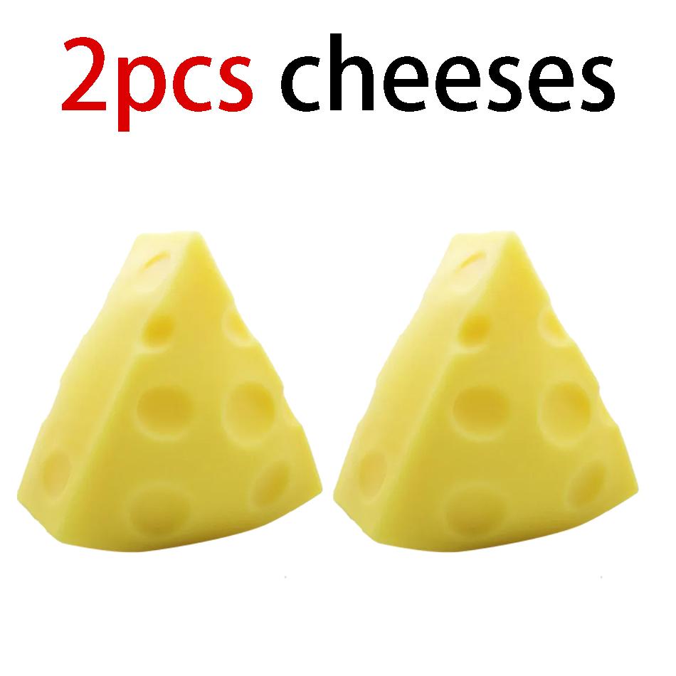 Squishy Square Cheese Squeeze Toy Soft Decompressing Pinching Cheese Sticky Slow Rebound Toy Christmas gift