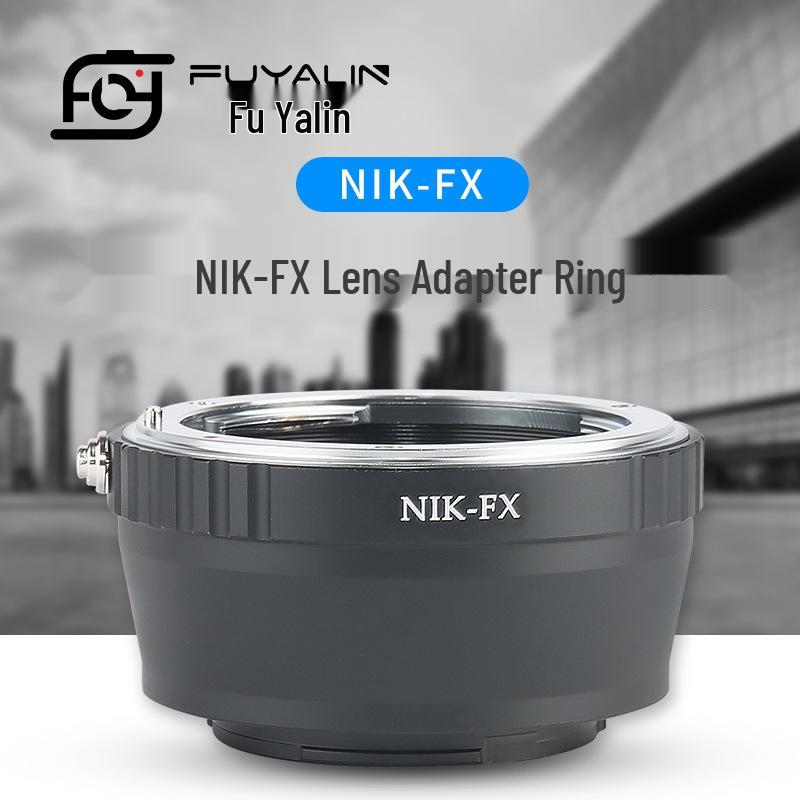 FUYALIN AI-FX Adapter Ring for Nikon F-mount To Fujifilm XT4 Mirrorless Camera, Manual Focus