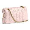 Coach Tabby 26 Gold Klassische Logo-Schnalle Leder Umhängetasche Mittel Rosa Damen Umhängetasche CP150-B4B5