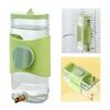 Plastic Parrot Pin Type Water Bottle Dispenser Feeder Hangings Pet Guinea Pigs Squirrels Rabbit Drinking Pipe Fountain