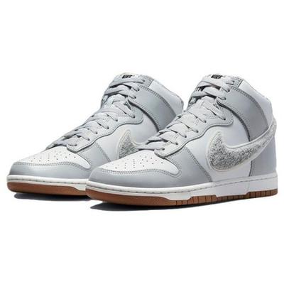 Dunk High Chenille Swoosh Light Smoke Grey DR8805-003