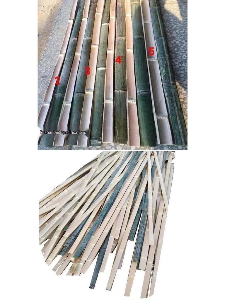 Moso Bamboo Slats for Greenhouse, Shed, and Garden Fencing